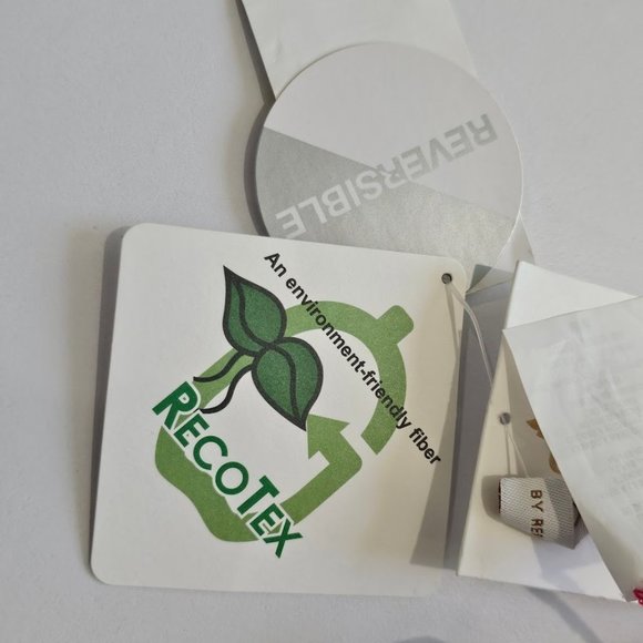 Becca Stripe Therapy Reversible Triangle Bikini Top - Picture 7 of 9